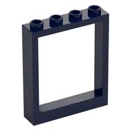 Door Frame 1 x 4 x 4, no Holes (Dark Blue)