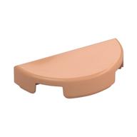 Tile Round 1 x 2 Half Circle (Nougat)
