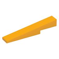 Brick Sloped 1 x 6 x 1 with 1 x 2 x 1/3 Cutout (Bright Light Orange)