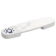 Duplo Train Action Plate with Lamp Print, Light Action (White)