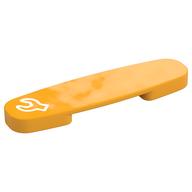 Duplo Train Action Plate with White Tool, Spanner Print (Bright Light Orange)