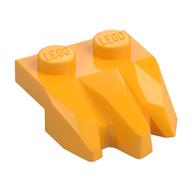 Plate Special 2 x 3 with Rocks (Bright Light Orange)