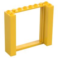 Door Frame Double 2 x 8 x 6 (Yellow)
