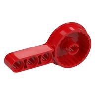 Technic Rotation Joint Disk with Pin and 3L Beam Thick (Red)