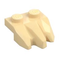 Plate Special 2 x 3 with Rocks (Tan)