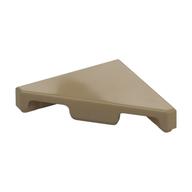 Tile 45° Cut 2 x 2 (Triangle) (Dark Tan)
