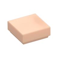 Tile 1 x 1 with Groove (Light Nougat)