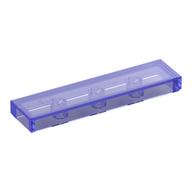 Tile 1 x 4 with Groove (Trans-Purple)