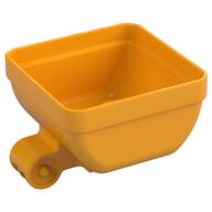 Duplo Tipper Box 4 x 4 x 2 (Bright Light Orange)