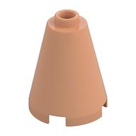 Cone 2 x 2 x 2, Open Stud (Nougat)