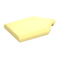 Tile Special 2 x 3 Pentagonal (Bright Light Yellow)