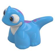 Duplo Animal Salamander with White Chest, Lavender Spots Print (Bruni) (Medium Blue)