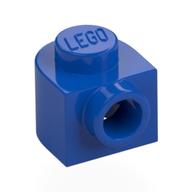Plate Special 1 x 1 x 2/3 Half Round with Side Stud (Blue)