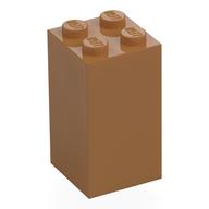 Brick 2 x 2 x 3 (Medium Nougat)
