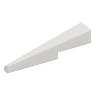 Brick Wedged, Sloped 2 x 5 Right (White)
