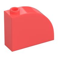 Brick Curved 1 x 3 x 2 (Coral)