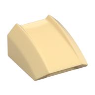 Brick Curved 2 x 2 with Lip, No Studs (Tan)