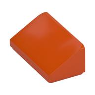 Brick Sloped 30° 1 x 2 x 2/3 (Reddish Orange)