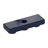 Tile Special 1 x 3 Inverted with Center Hole (Dark Blue)