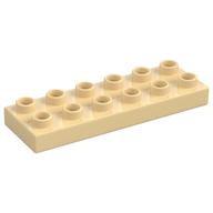 Duplo Plate 2 x 6 (Tan)
