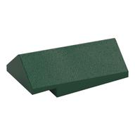 Brick Sloped 45° 2 x 4 x 1 1/3 Double (Dark Green)