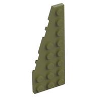 Wedge Plate 8 x 3, 22° Left (Olive Green)