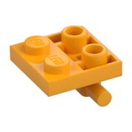 Plate Special 2 x 2 with Horizontal T-Bar Underneath (Bright Light Orange)