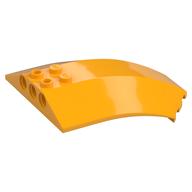 Windscreen 8 x 6 x 2 Curved (Bright Light Orange)