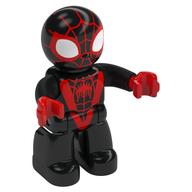 Duplo Figure Miles Morales / Spin / Spider-Man (Black)