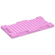 Plate Special 8 x 16 x 2/3 with Six Recessed Edges (Bright Pink)