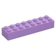 Brick 2 x 8 (Medium Lavender)