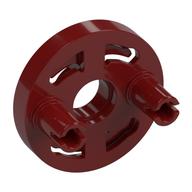Rotation Joint Socket with 2 Pins (Dark Red)