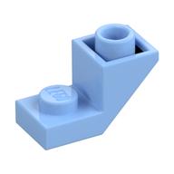 Brick Sloped Inverted 45° 2 x 1 with 2/3 Cutout (Bright Light Blue)