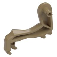 Animal Body Part, Dinosaur, Indominus Rex Arm, Right, with Elbow Spikes [Plain] (Dark Tan)