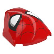 Large Figure Face 4 x 5 x 1 2/3 with Spider-Man Face Print (Red)