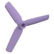 Propeller 3 Blade 9 Diameter with Pin Hole, Recessed Center (Lavender)
