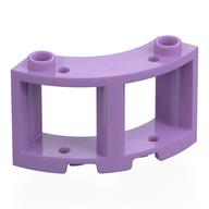Window Round 3 x 3 x 2 (Medium Lavender)