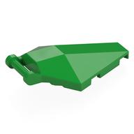 Windscreen 6 x 4 x 1 Hexagonal with Handle (Bright Green)