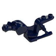 Fairing, Motorcycle Frame, Vintage no Front Mudguard (Dark Blue)