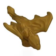 Creature, Baby Dragon (Pearl Gold)