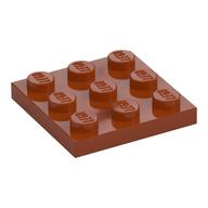 Plate 3 x 3 (Dark Orange)