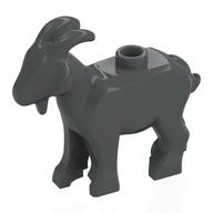 Animal, Goat [Plain] (Dark Bluish Gray)