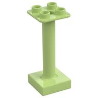 Duplo Support / Umbrella Stand with Square Base (fits 92002) (Yellowish Green)