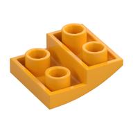 Brick Curved Inverted 2 x 2 x 2/3 (Bright Light Orange)