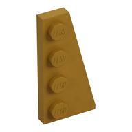 Wedge Plate 4 x 2 Right (Pearl Gold)