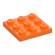 Plate 3 x 3 (Orange)