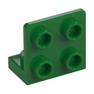 Bracket 1 x 2 - 2 x 2 Inverted (Green)