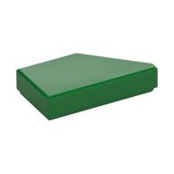 Tile 1 x 2 with Stud Notch Left (Green)