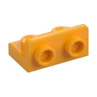 Bracket 1 x 2 - 1 x 2 Inverted (Bright Light Orange)