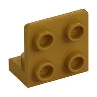 Bracket 1 x 2 - 2 x 2 Inverted (Pearl Gold)
